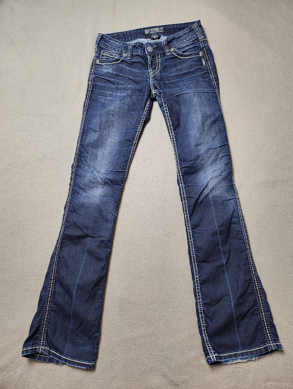 Silver Jeans women's Frances 18" boot cut